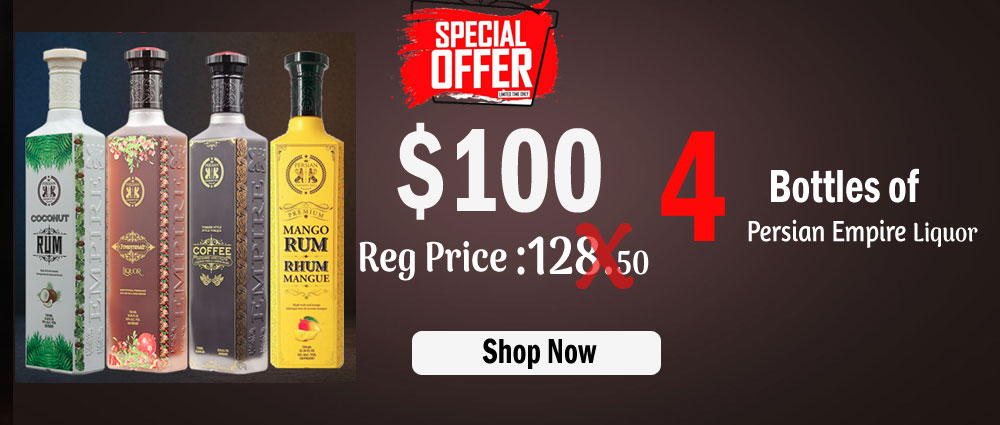  Persian Emipre liquor